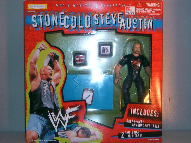 Stone Cold Steve Austin (Announcers Table Set)