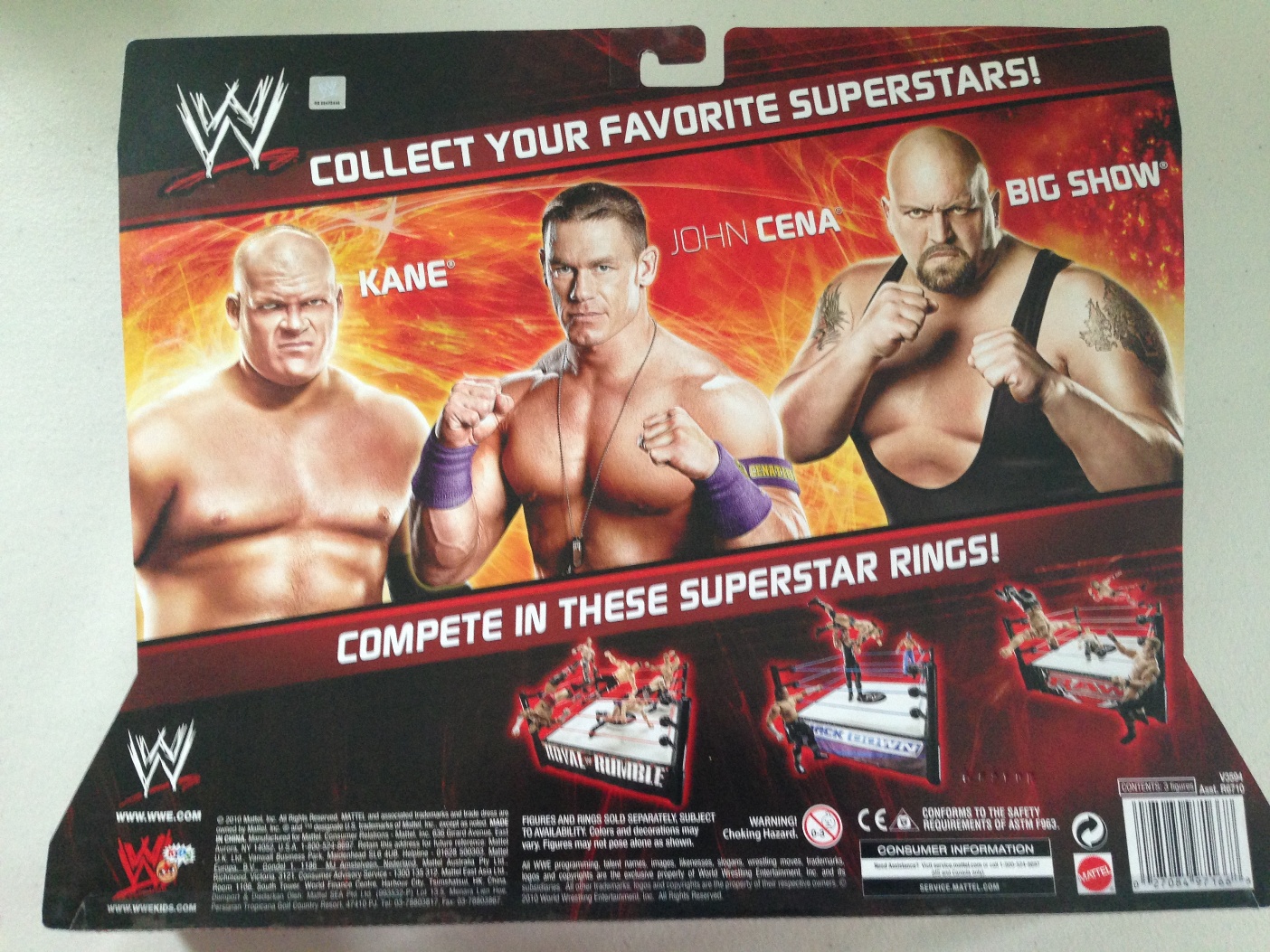 Kane John Cena and The Big Show