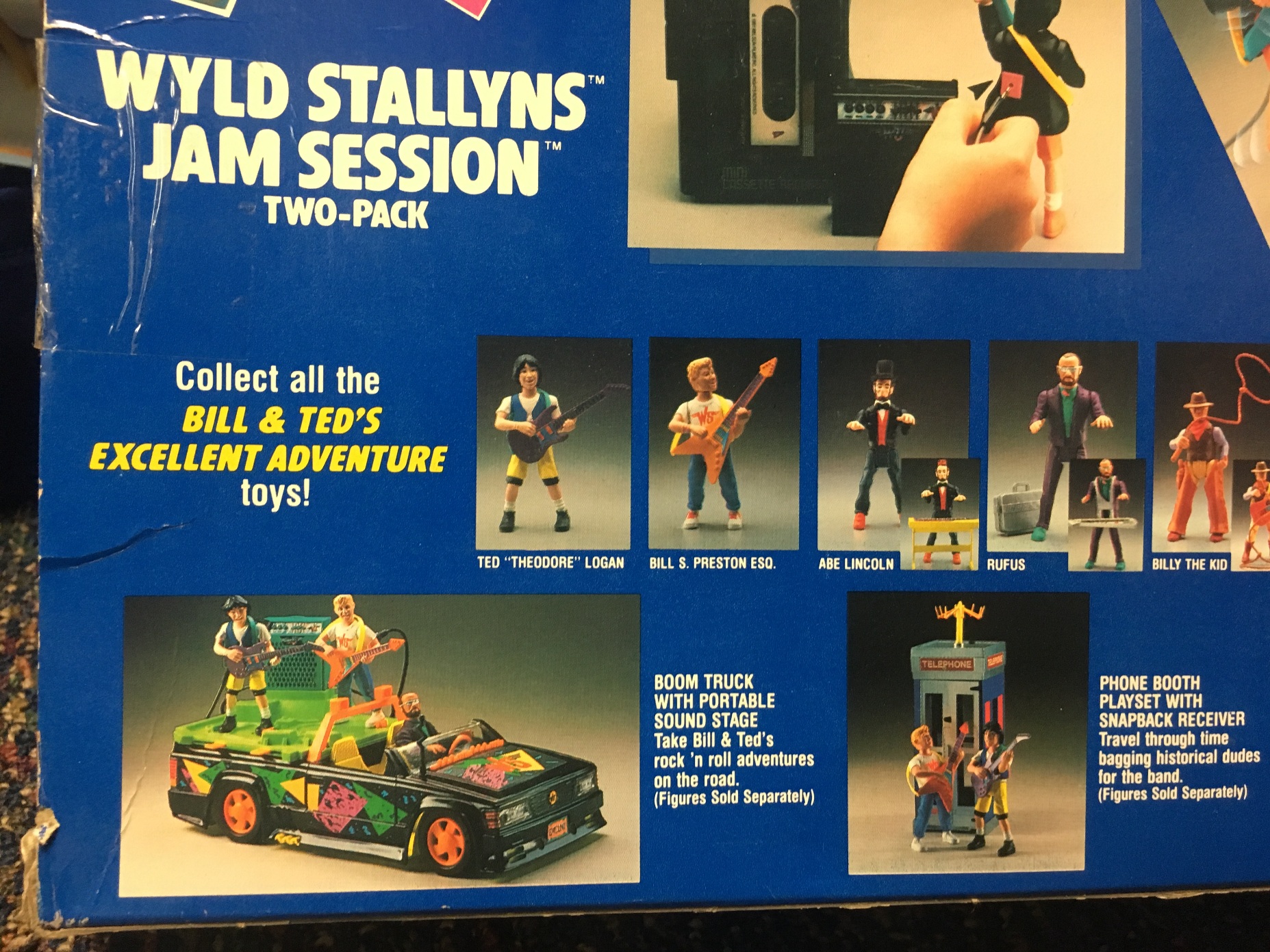 Bill Ted Adventure Wyld Stallyns Jam Session Figure 2-pack Kenner 1991 for sale online 