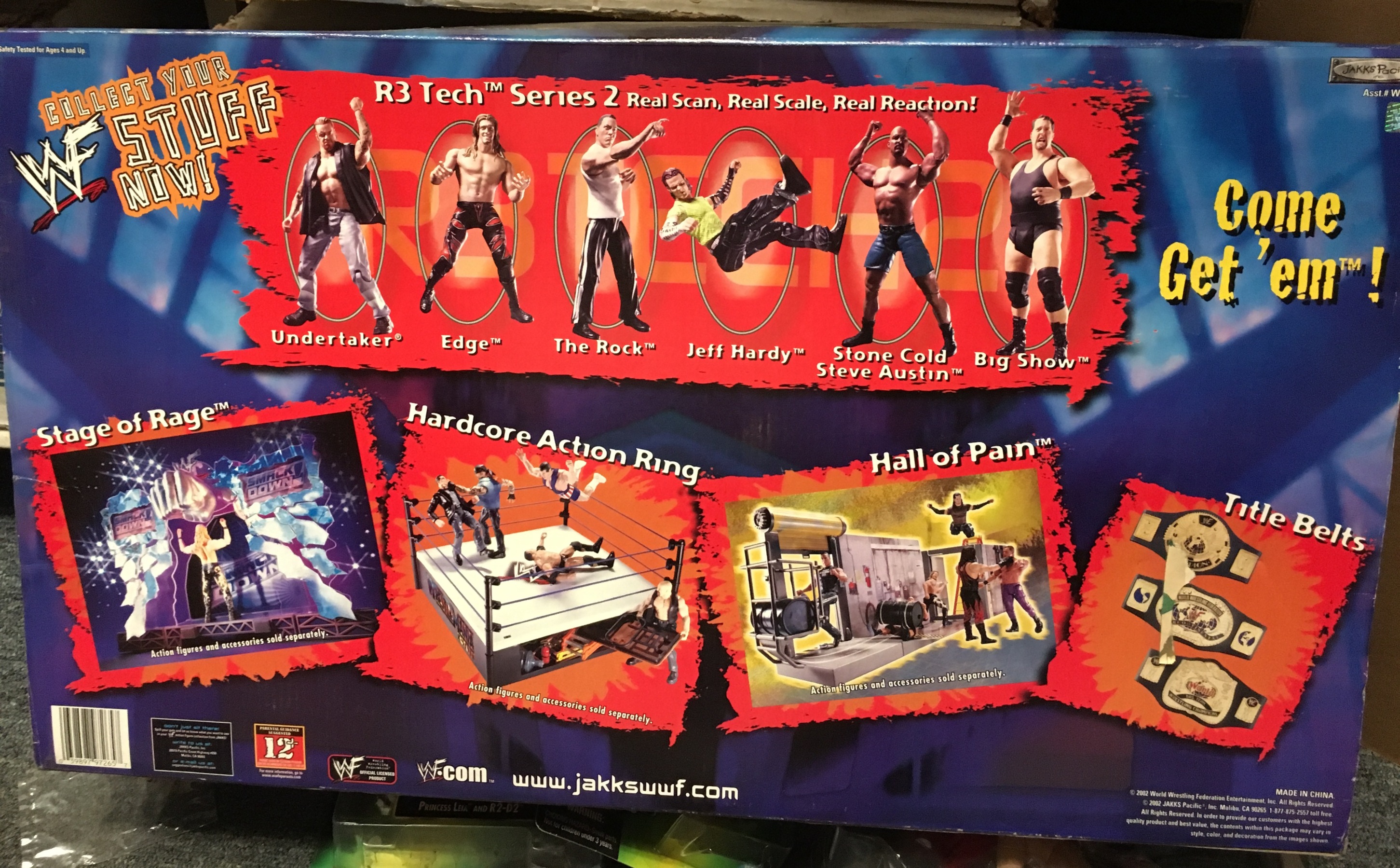 Wrestlemania 18 Signature Collection (Chris Jericho, Triple H, Steve Austin, Edge, The Rock, The Undertaker)