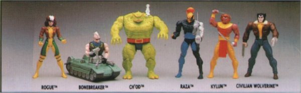 1994 Toy Biz Marvel Comics X-men Kylun Action Figure for sale online 