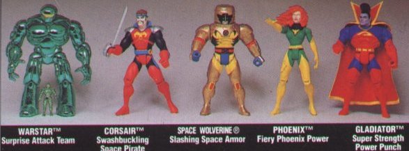 Marvel Comics X-men Flashback Series Polaris ToyBiz 1996 Action Figure for sale online 