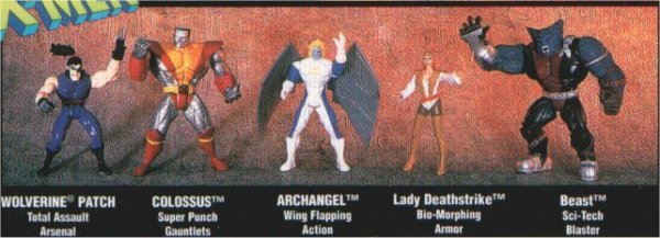 Details about   Vintage 1995 Marvel X-Men Mutant Genesis Series WOLVERINE FANG Action Figure 