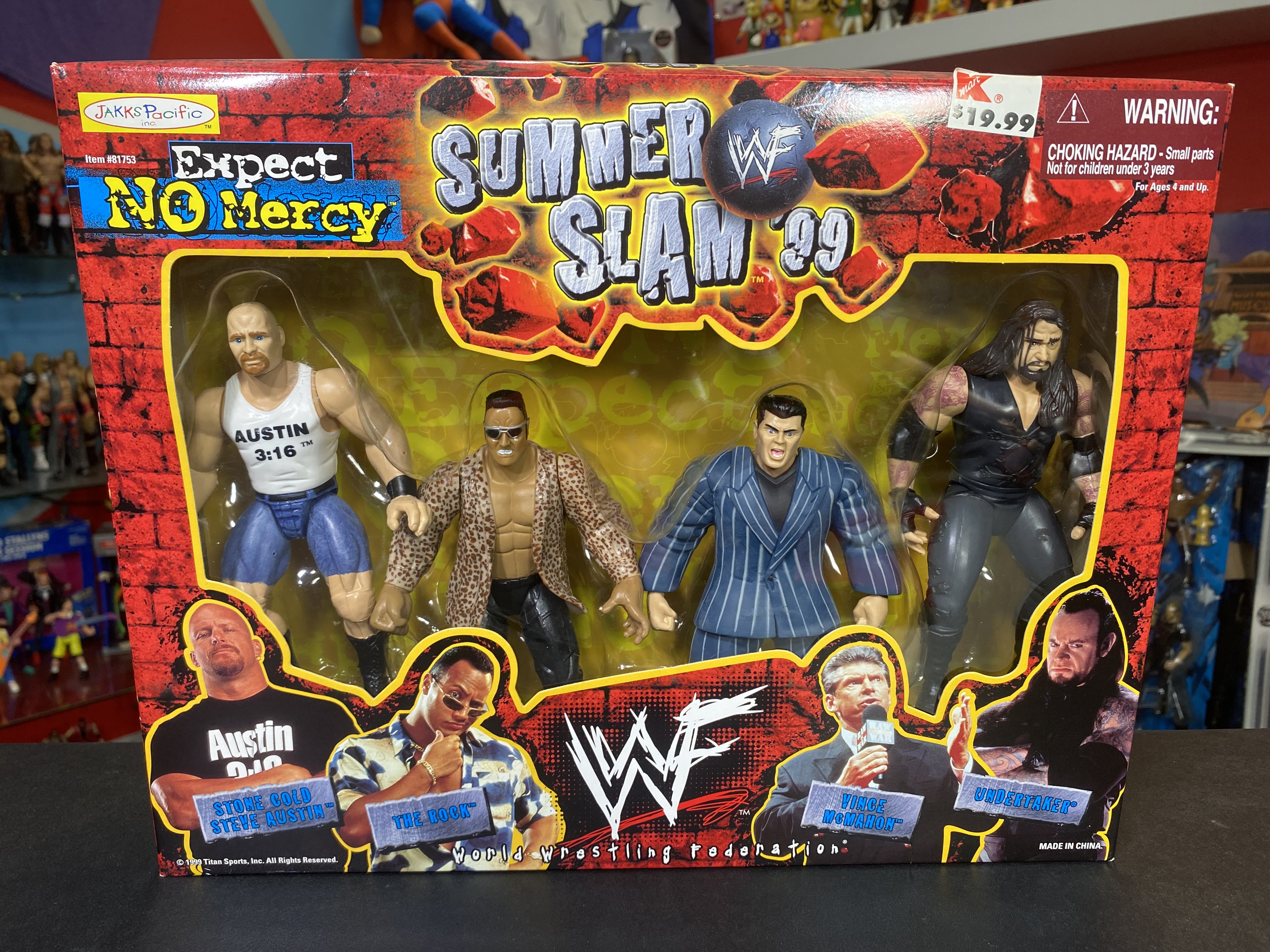 Expect No Mercy Box Set (Steve Austin, The Rock, Vince McMahon, The Undertaker)
