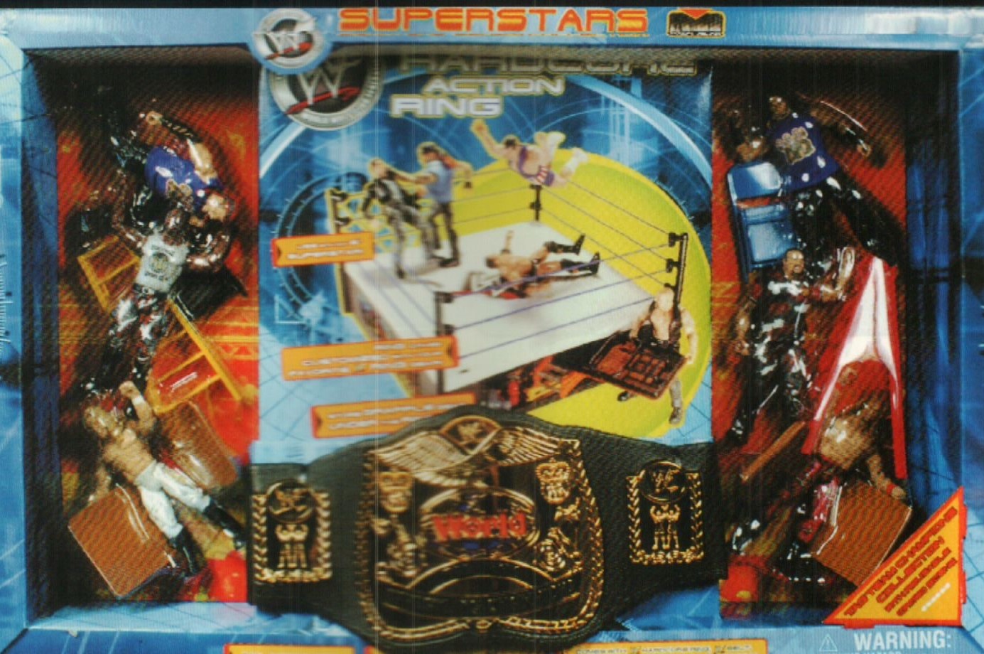 Superstars Box Set (Hardcore Ring, Matt Hardy, Bubba Ray Dudley, Edge, Jeff Hardy, D-Von Dudley, Christian)