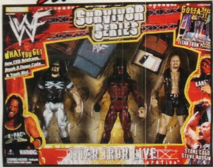 Survivor Series (X-Pac, Kane, Steve Austin)