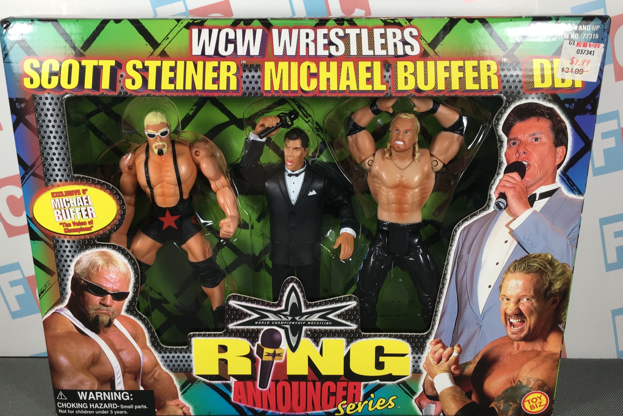 Ring Announcer Series Box Set (Michael Buffer, Scott Steiner, Diamond Dallas Page (DDP))