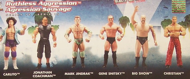 WWE Jakks Ruthless Aggression Series 15 Figures