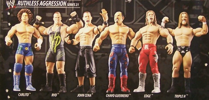 WWE Jakks Ruthless Aggression Series 21 Figures