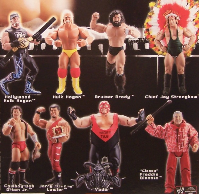 WWE Jakks Ruthless 
Aggression Classic Superstars Series 8 Figures