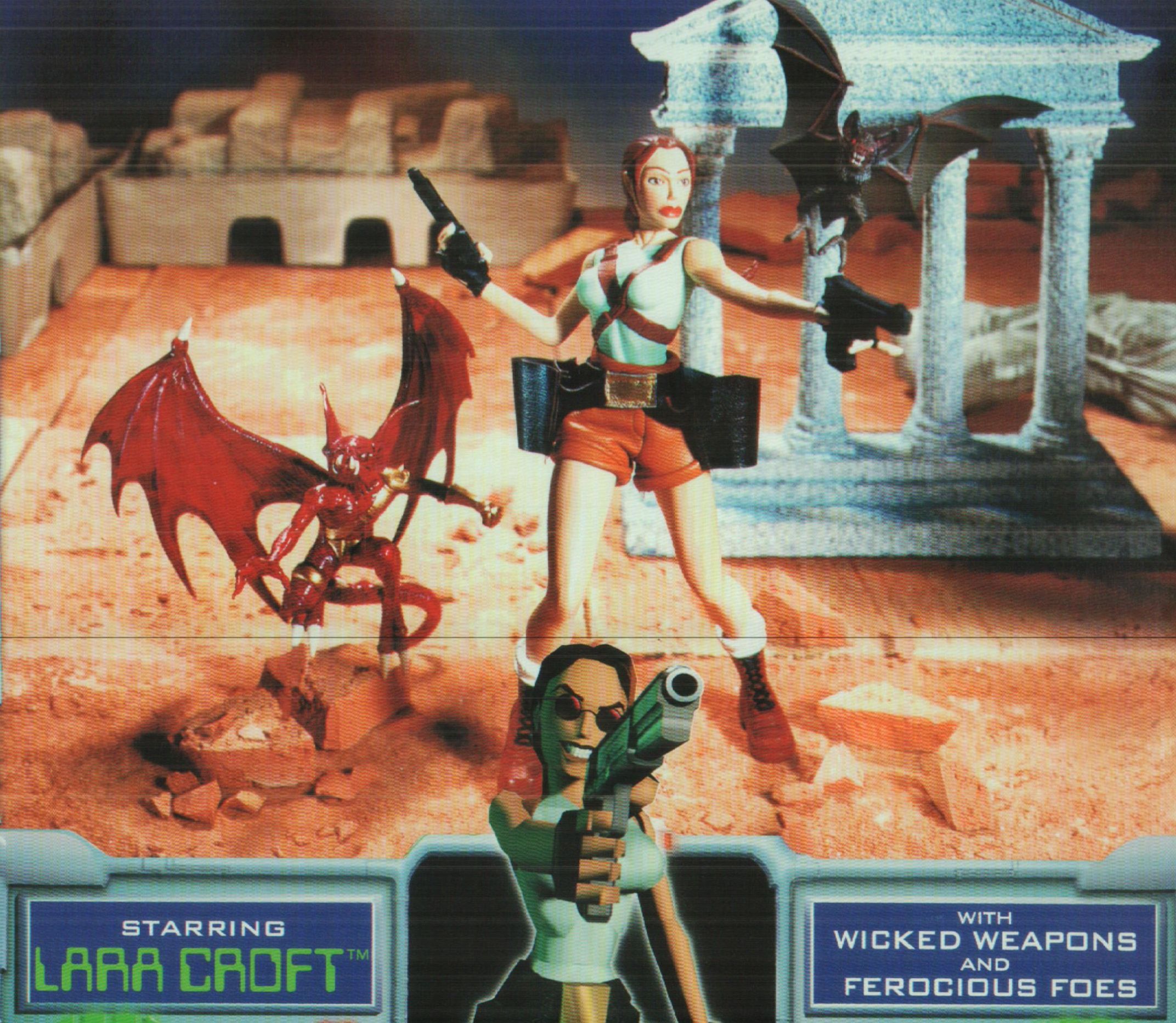 Toy Biz Toybiz 1999 2000 Videogame Superstars Video Game Super Stars Tomb Raider Lara Croft Toybiz Figures
